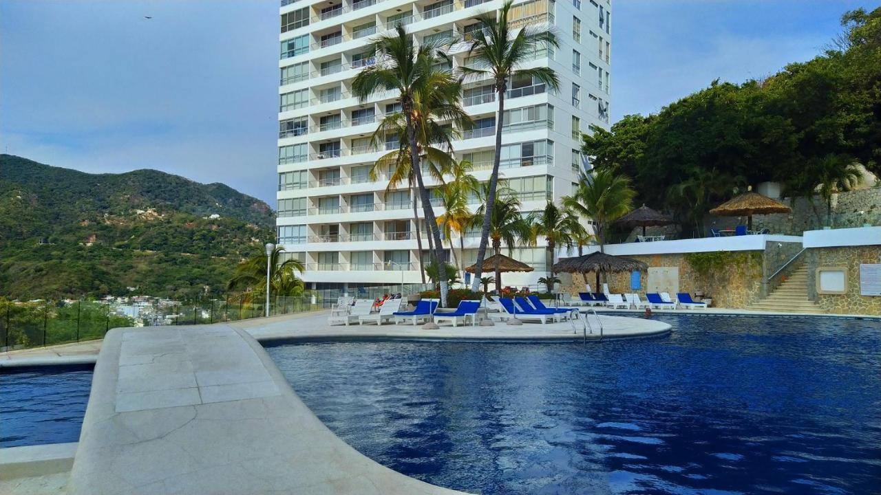 Departamento Con Preciosa Vista Al Mar En Acapulco Diamante Lejlighed Eksteriør billede