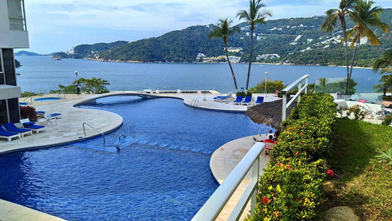 Departamento Con Preciosa Vista Al Mar En Acapulco Diamante Lejlighed Eksteriør billede
